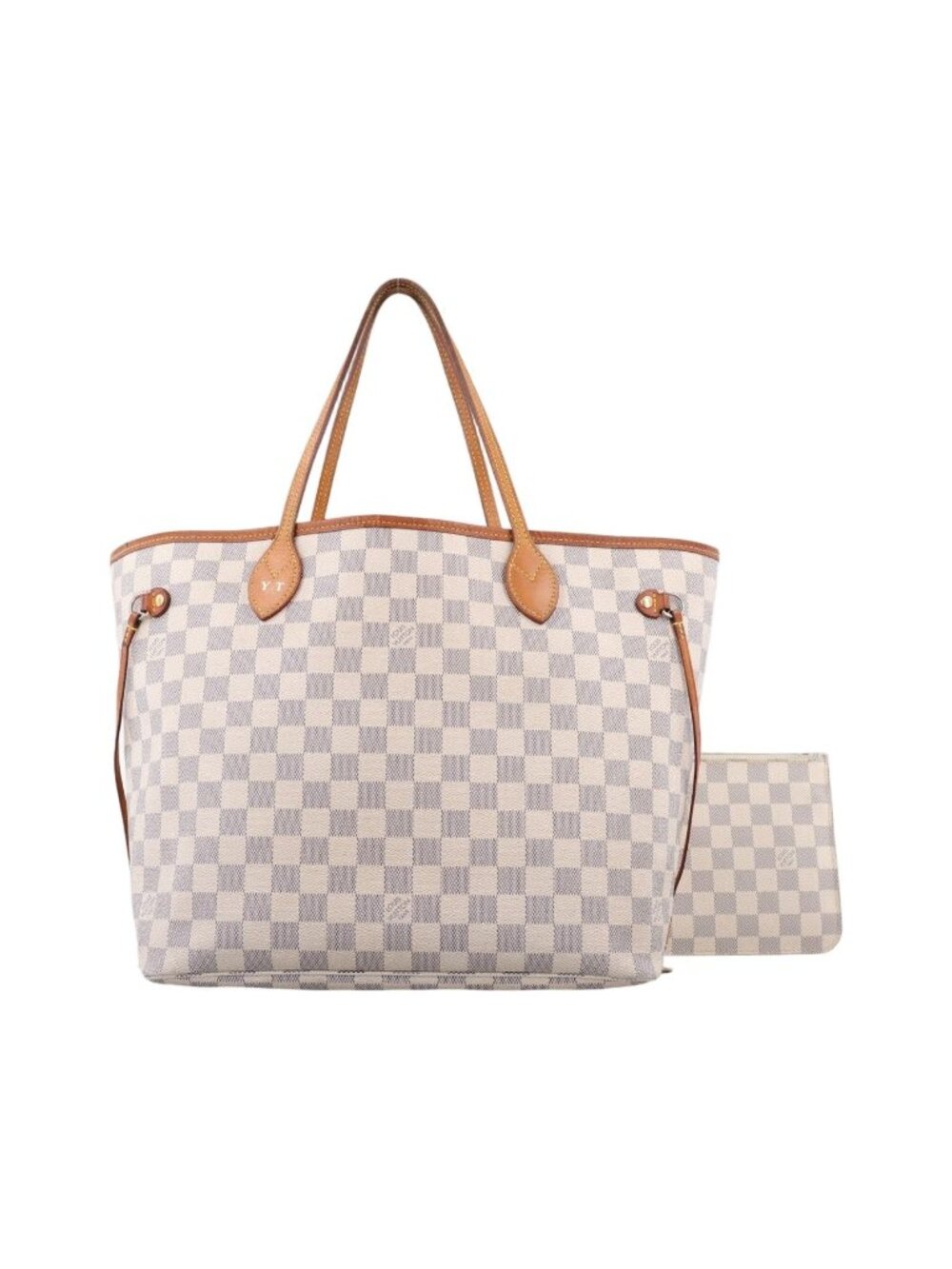 Louis Vuitton Neverfull MM Azur Damier Canvas